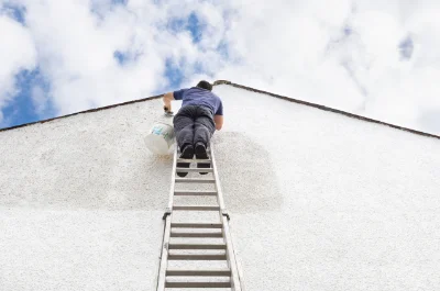 Peinture extérieure à Oizé — façades et ravalement